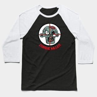 Zombie Killer The First Baseball T-Shirt